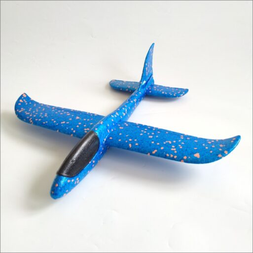 PESAWAT GLIDER GABUS 48 CM - GLIDER PLANE - TANPA LAMPU - ENIGMAZONE