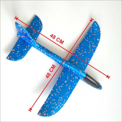 PESAWAT GLIDER GABUS 48 CM - GLIDER PLANE - TANPA LAMPU - ENIGMAZONE - Gambar 4