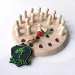 COLOR MEMORY CHESS - CATUR WARNA KAYU - ENIGMAZONE