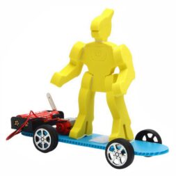 DIY TOY TEZ 041 - MAINAN EDUKATIF ANAK - ASSEMBLY SCIENCE TOY - SKATER - DRIFT ROBOT BOARD