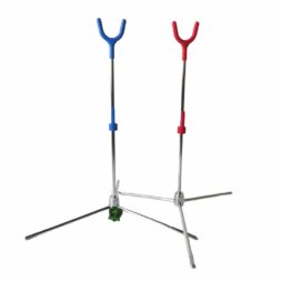 BOW STAND RECURVE METAL - DUDUKAN BUSUR PANAH - TRIPOD - ENIGMAZONE