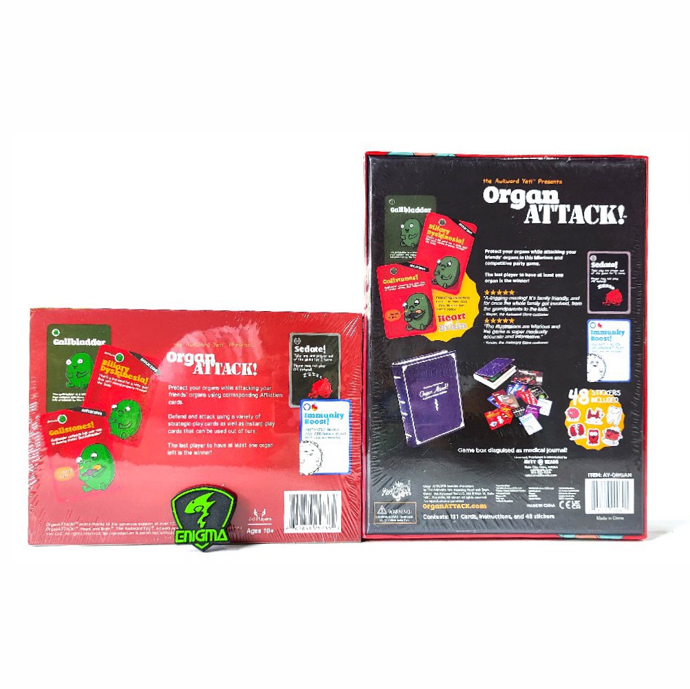 ORGAN ATTACK BOARD GAME - ENIGMAZONE - Gambar 2