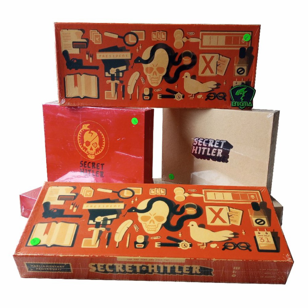 SECRET HITLER BOARD GAME - CARD GAME - ENIGMAZONE