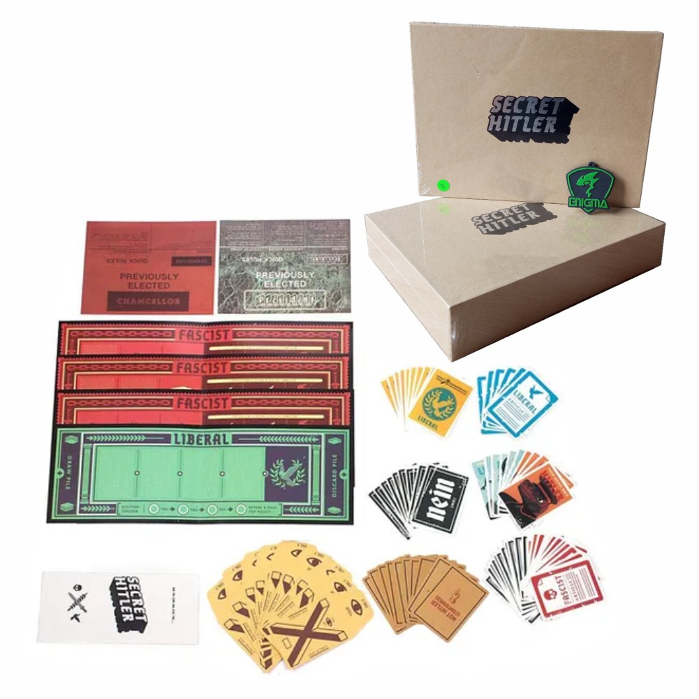 SECRET HITLER BOARD GAME - CARD GAME - ENIGMAZONE - Gambar 4