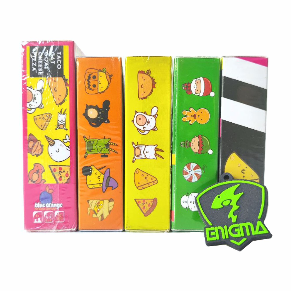 TACO CAT GOAT CHEESE PIZZA BOARD GAME - CARD GAME - ENIGMAZONE - Gambar 3
