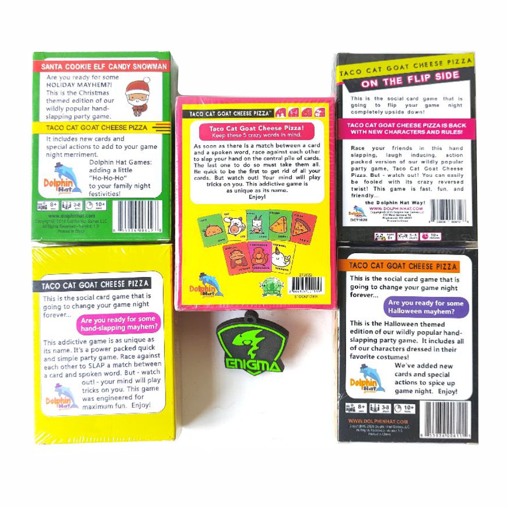 TACO CAT GOAT CHEESE PIZZA BOARD GAME - CARD GAME - ENIGMAZONE - Gambar 2