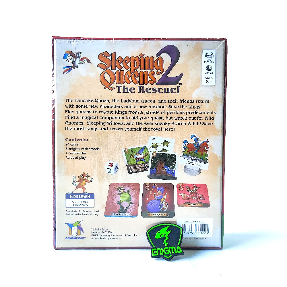 SLEEPING QUEENS BOARD GAME - CARD GAME - ENIGMAZONE - Gambar 6