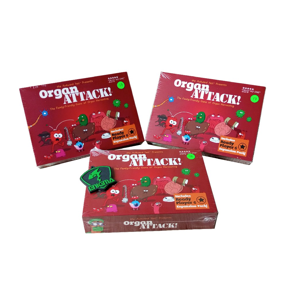 ORGAN ATTACK BOARD GAME - ENIGMAZONE - Gambar 5