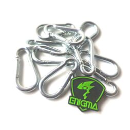 KARABINER BESI BAJA M5 - CARABINER STEEL SNAP HOOK 5 X 5 CM - ENIGMAZONE