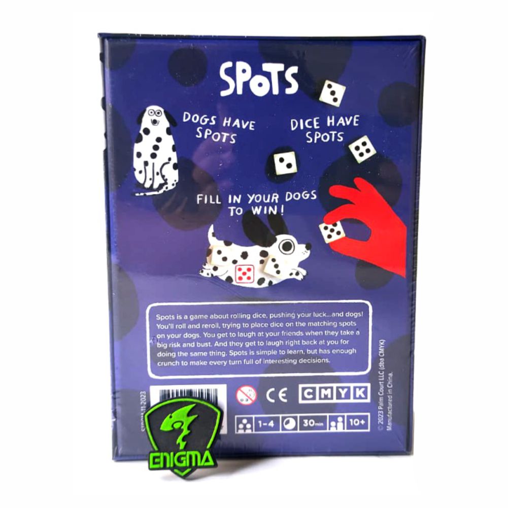 SPOTS BOARD GAME - PERMAINAN PAPAN - ENIGMAZONE - Gambar 3