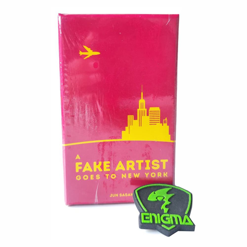 A FAKE ARTIST GOES TO NEW YORK BOARD GAME – CARD GAME – ENIGMAZONE