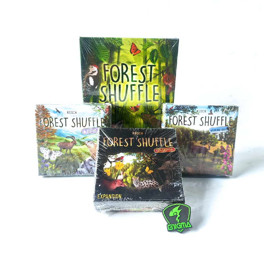 FOREST SHUFFLE BOARD GAME – PERMAINAN PAPAN – ENIGMAZONE