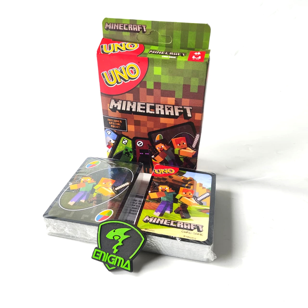 UNO CARD MINECRAFT - HARRY POTTER - SUPER MARIO - FROZEN - PERMAINAN KARTU - ENIGMAZONE - Gambar 3