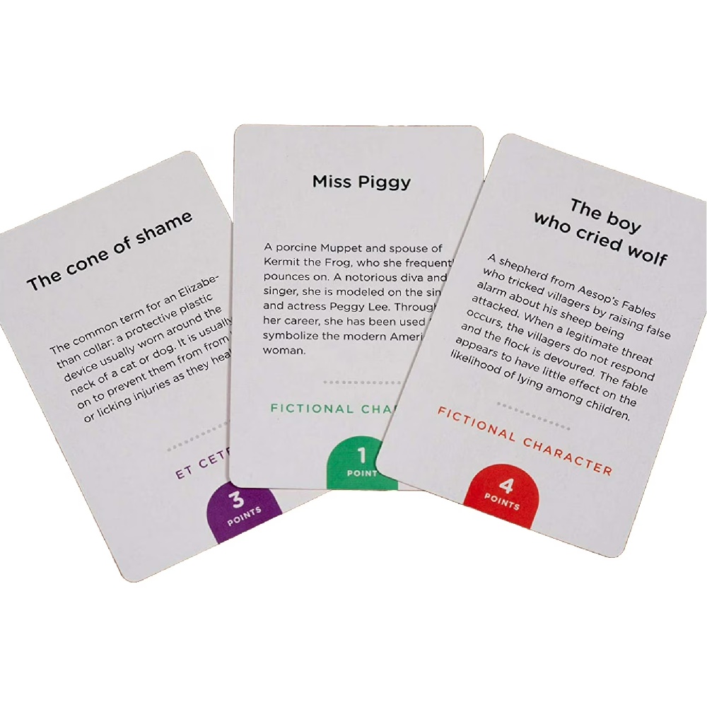 MONIKERS CARD GAME - PERMAINAN KARTU - ENIGMAZONE - Gambar 5