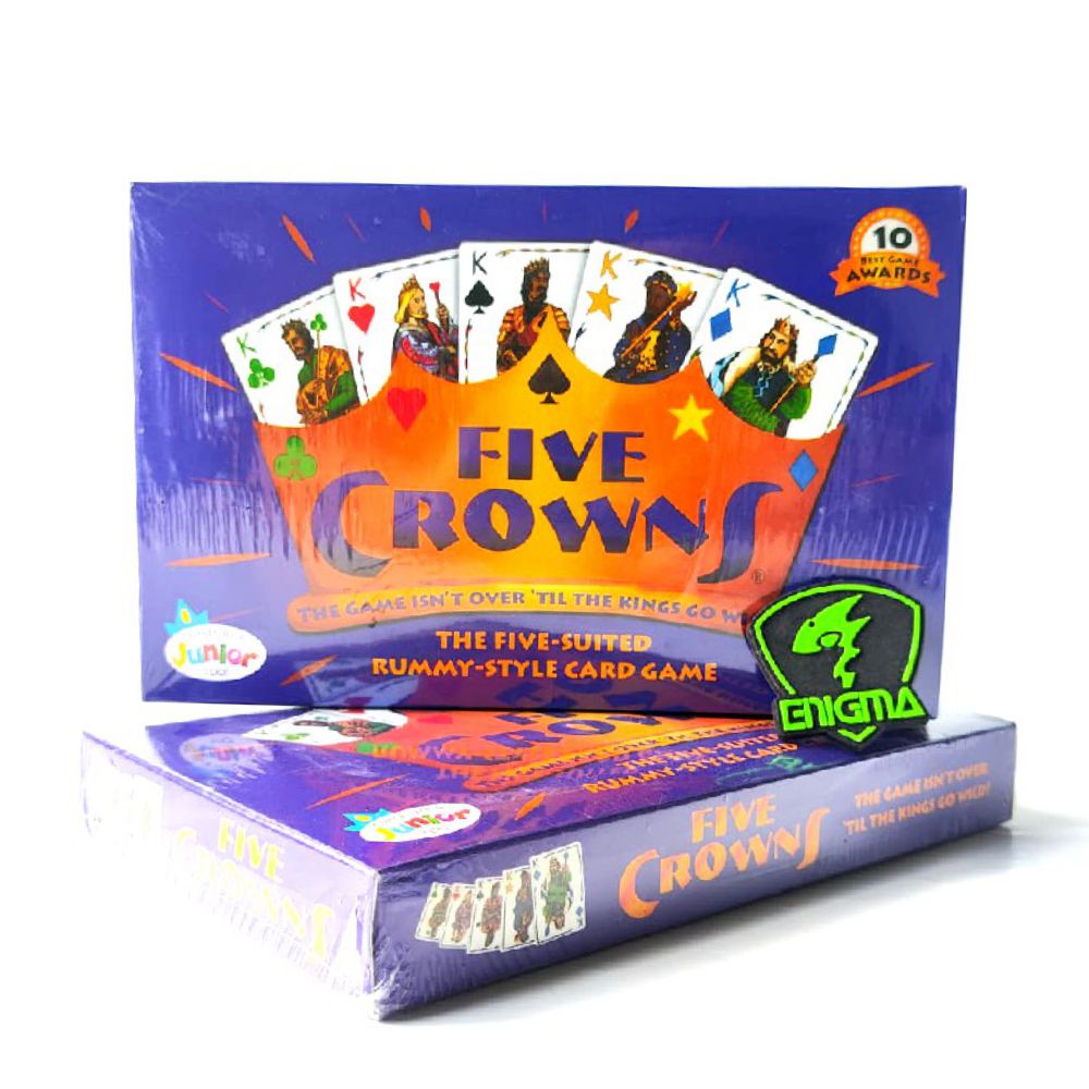 FIVE CROWNS BOARD GAME - CARD GAME - PERMAINAN KARTU - ENIGMAZONE - Gambar 4