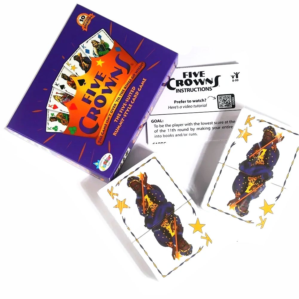 FIVE CROWNS BOARD GAME - CARD GAME - PERMAINAN KARTU - ENIGMAZONE - Gambar 6