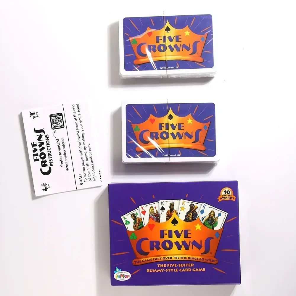 FIVE CROWNS BOARD GAME - CARD GAME - PERMAINAN KARTU - ENIGMAZONE - Gambar 7