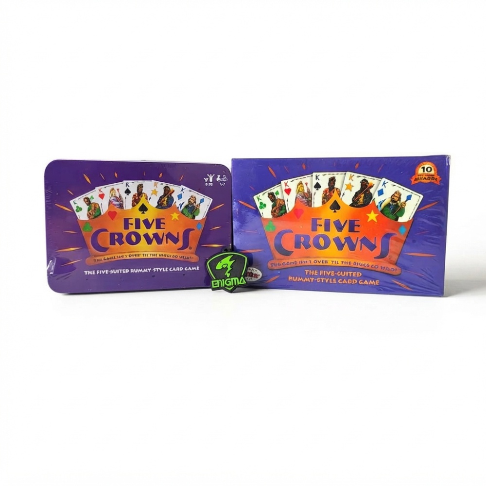 FIVE CROWNS BOARD GAME - CARD GAME - PERMAINAN KARTU - ENIGMAZONE