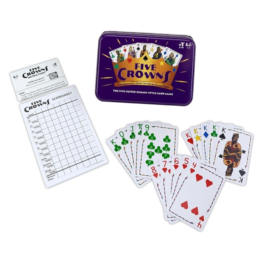 FIVE CROWNS BOARD GAME - CARD GAME - PERMAINAN KARTU - ENIGMAZONE - Gambar 5